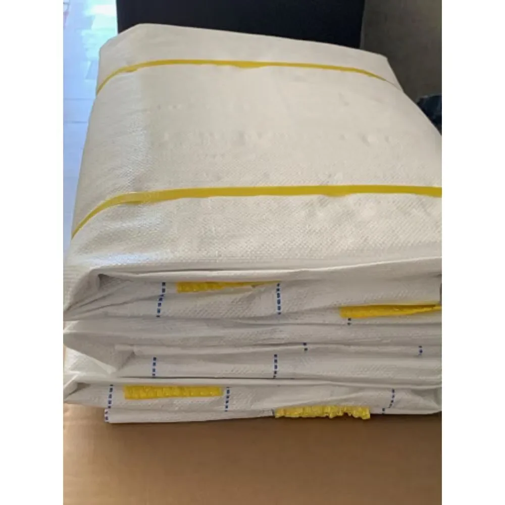 3 Pack FIBC Bulk Bags 2200 lb SWL Duffle Top Spout Bottom 35x35x43